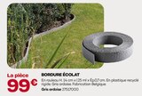 Promo Bordure Écolat à 99,00 € dans le catalogue Gedimat à Hirsingue