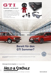 Volkswagen Werkstatt & Auto Prospekt der aktuellen Woche mit 1 Seite, gültig von 01.06.2026 bis 31.08.2026, in Erbach und Umgebung Aktueller Volkswagen Werkstatt & Auto Prospekt in Erbach und Umgebung, "Mehr Platz. Mehr Möglichkeiten." mit 1 Seite, 01.06.2026 - 31.08.2026