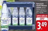 Mineralwasser Angebote von Naturpark Quelle bei E center Ulm für 3,49 €