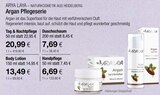 Argan Pflegeserie Angebote von ARYA LAYA bei VITALIA Reformhaus Albstadt für 6,69 €