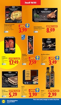Promotion Crustacés dans le prospectus Lidl, valable du 19/03/2026 au 25/03/2026 Promo Crustacés dans le catalogue Lidl du moment à la page 20