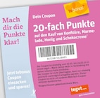 Konfitüre, Marmelade, Honig und Schokocreme von tebonus bei tegut im Angebot Konfitüre, Marmelade, Honig und Schokocreme von tebonus im aktuellen tegut Prospekt