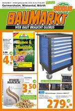 Globus-Baumarkt Prospekt für Oftersheim mit 24 Seiten Globus-Baumarkt Prospekt für Oftersheim: "WER BAUT BRAUCHT GLOBUS", 24 Seiten, 22.02.2021 - 27.02.2021