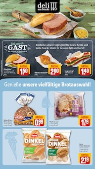 Wurst im REWE Prospekt "Dein Markt" mit 18 Seiten (Essen)