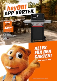 Gasgrill im OBI Prospekt "FÜR DEN SOMMER GEMACHT." mit 12 Seiten (Fürth)