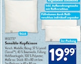 Sensible-Kopfkissen von Irisette im aktuellen ALDI SÜD Prospekt für 19,99 €