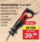 Universalsäge TC-AP 690 E im aktuellen Zimmermann Prospekt