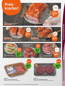 Fleisch im tegut Prospekt "tegut… gute Lebensmittel" mit 23 Seiten (Augsburg)