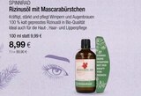 Rizinusöl mit Mascarabürstchen Angebote von SPINNRAD bei VITALIA Reformhaus Bremen für 8,99 €
