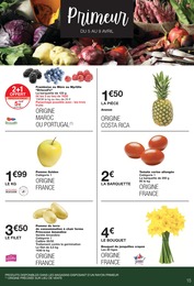 Prix et réduction Bouquet De Fleurs dans le prospectus Monoprix en cours Offre Bouquet De Fleurs dans le catalogue Monoprix du moment à la page 15