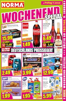 Cola im aktuellen Norma Prospekt (Fulda) Cola im Norma Prospekt "Mehr fürs Geld" mit 20 Seiten (Fulda)