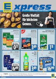 E xpress Prospekt für Tutzing: "Wir lieben Lebensmittel.", 4 Seiten, 16.02.2026 - 21.02.2026