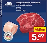 Suppenfleisch vom Rind mit Markknochen von Gut Ponholz für 5,49 € bei Netto Marken-Discount im Angebot Suppenfleisch vom Rind mit Markknochen von Gut Ponholz im aktuellen Netto Marken-Discount Prospekt
