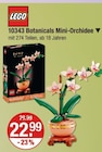 Botanicals Mini-Orchidee von LEGO im aktuellen V-Markt Prospekt für 22,99 €