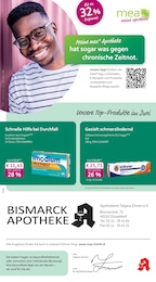 mea - meine apotheke Prospekt für Düsseldorf: "Unsere Juni-Angebote", 4 Seiten, 01.06.2026 - 30.06.2026