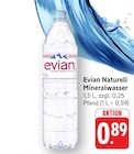 Aktuelles Naturell Mineralwasser Angebot bei E center in Stuttgart ab 0,89 €
