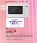 Micro-ondes - Panasonic en promo chez Extra Neuilly-sur-Seine à 169,90 €