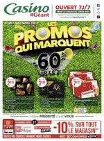 Catalogue Géant Casino à Viroflay, avec 47 pages Prospectus Géant Casino à Viroflay, "Les promos qui marquent", 47 pages, 21/06/2021 - 04/07/2021