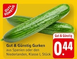 EDEKA Geislingen - Gurken Angebot im Prospekt Gurken bei EDEKA im Geislingen Prospekt für 0,44 €