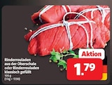 Rinderrouladen aus der Oberschale bei Markant Nordwest im Bramsche Prospekt für 1,79 €