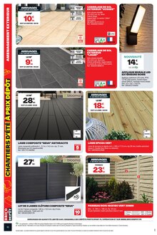 Promotion Sol dans le prospectus Brico Dépôt, valable du 03/07/2026 au 16/07/2026 Promo Sol dans le catalogue Brico Dépôt du moment à la page 10