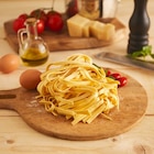 Tagliatelles aux œufs L'ITALIE DES PÂTES - REFS.SANS MARQUE - Carrefour Tagliatelles aux œufs L'ITALIE DES PÂTES - REFS.SANS MARQUE à 2,70 € dans le catalogue Carrefour