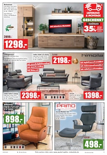 Relaxsessel im Möbel Mahler Siebenlehn Prospekt "JETZT SPAREN WIE NOCH NIE!" mit 16 Seiten (Leipzig)