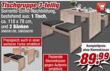 Tischgruppe 3-teilig bei POCO in Münster Tischgruppe 3-teilig im Angebot bei POCO Münster für 89,99 €