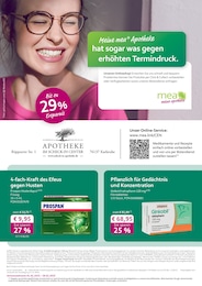 Aktueller mea - meine apotheke Apotheken Prospekt für Karlsruhe: Unsere Februar-Angebote mit 4} Seiten, 01.02.2025 - 28.02.2025