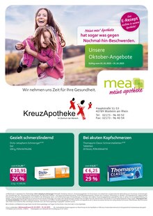 Aktueller mea - meine apotheke Prospekt für Monheim (Rhein) mit  Seiten