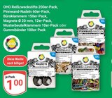 Reißzweckstifte im Angebot bei GLOBUS in Siegen Reißzweckstifte Angebote von OHO bei GLOBUS Siegen für 1,00 €