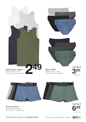 Promos Boxer enfant dans le catalogue "Zeeman" de Zeeman à la page 12