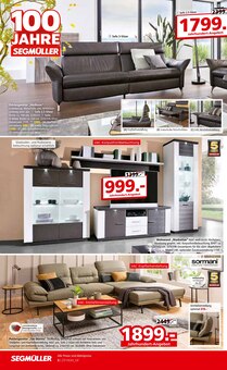 Sofa im aktuellen Segmüller Prospekt (Offenbach (Main)) Sofa im Segmüller Prospekt "100 Jahre Segmüller - Highlight Angebote" mit 56 Seiten (Offenbach (Main))