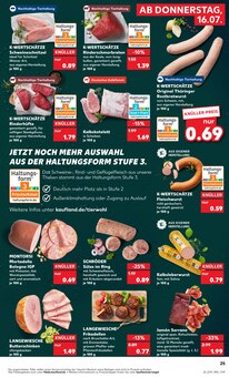 Bratwurst im Kaufland Prospekt "Hier bin ich richtig" mit 56 Seiten (Braunschweig)