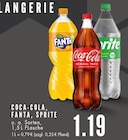 Coca-Cola oder Fanta oder Sprite Angebote von Coca-Cola bei E center Gelsenkirchen für 1,19 €