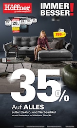 Wohnlandschaft Angebot im aktuellen Höffner Prospekt auf Seite 1