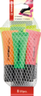 LOT DE 8 SURLIGNEURS NEON STABILO - STABILO en promo à 3,40 € chez Auchan Hypermarché LOT DE 8 SURLIGNEURS NEON STABILO - STABILO dans le catalogue Auchan Hypermarché