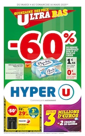 Prospectus Hyper U à Alès, "Hyper U", 36 pages de promos valables du 04/03/2025 au 16/03/2025