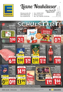 EDEKA Prospekt Aktuelle Angebote mit  Seiten in Laer und Umgebung