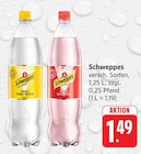 Schweppes Indian Tonic Water Angebote bei Trinkgut Weinheim für 1,49 €