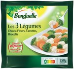 Les 3 Légumes Choux-Fleurs, Carottes, Brocolis Précuits Vapeur Surgelés - Bonduelle en promo chez Intermarché Hyper Les 3 Légumes Choux-Fleurs, Carottes, Brocolis Précuits Vapeur Surgelés - Bonduelle dans le catalogue Intermarché Hyper