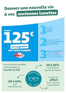 Prospectus Auchan Hypermarché à Schweighouse-sur-Moder, "Optique By Auchan", 2 pages de promos valables du 02/09/2024 au 30/09/2024