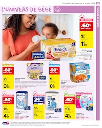 Offre Bébé dans le catalogue Carrefour Market du moment à la page 53