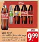 Coca-Cola, Mezzo Mix, Fanta Orange im Angebot bei E center in Neustadt Coca-Cola, Mezzo Mix, Fanta Orange Angebote von Coca-Cola bei E center Neustadt für 9,99 €