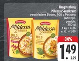 Mildessa Sauerkraut Angebote von Hengstenberg bei E center Weiden für 1,49 €