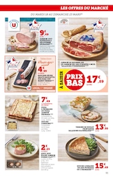 Offre Pizza Jambon Fromage dans le catalogue Super U du moment à la page 35