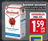 Spezialmehl Wiener Griessler im Angebot bei EDEKA in Augsburg Spezialmehl Wiener Griessler Angebote von Rosenmehl bei EDEKA Augsburg für 1,59 €