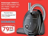 Bodensauger VS06V212 Angebote von Siemens bei GLOBUS Bad Kreuznach für 9,99 €