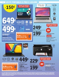 Offre Epson dans le catalogue E.Leclerc du moment à la page 6