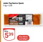 Iberico Speck im Angebot bei GLOBUS in Neunkirchen Iberico Speck Angebote von Jeden Tag bei GLOBUS Neunkirchen für 5,39 €